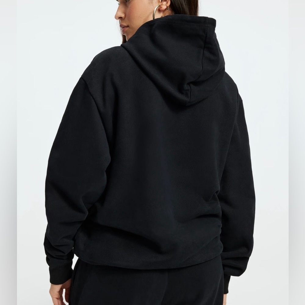 Good American Women’s  Black Hoodie  size 3/L